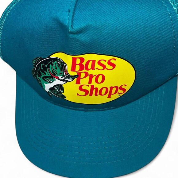 Other - Bass-pro-shops Mens Teal logo snapback Hat